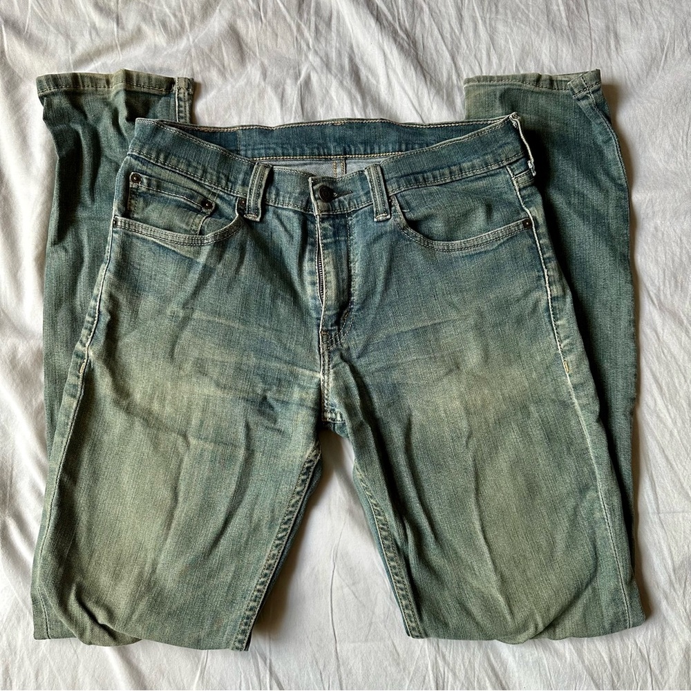 Levi’s 511 32x34 Slim Fit Jeans | Blue | Distressed